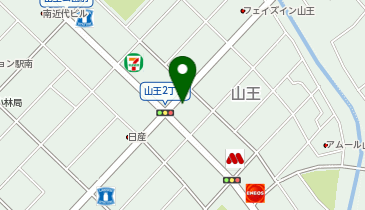 オリックスカーシェア ダイイチP山王二丁目1の地図画像