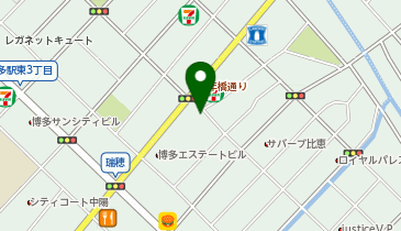 オリックスカーシェア ダイイチP比恵町の地図画像