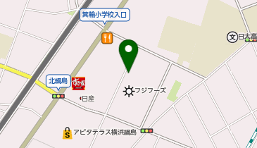 オリックスカーシェア 港北区箕輪町2丁目の地図画像
