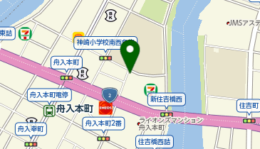 オリックスカーシェア ラクピーライト舟入中町第3の地図画像