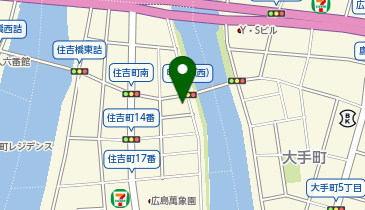 オリックスカーシェア ラクピー 住吉町第1の地図画像