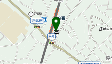 オリックスカーシェア 近鉄名張駅前の地図画像