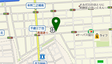 オリックスカーシェア 森下駅A5口の地図画像