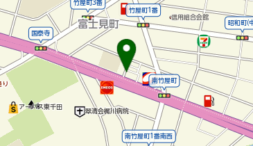 オリックスカーシェア ラクピー竹屋町の地図画像