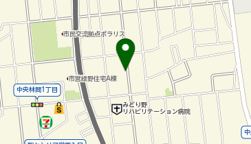 オリックスカーシェア 中央林間2丁目の地図画像