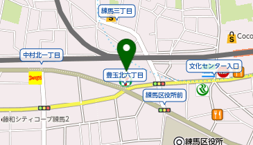 オリックスカーシェア 練馬駅西口Bの地図画像