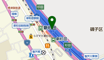 オリックスカーシェア 新杉田駅前(No.36)の地図画像