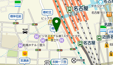 オリックスカーシェア 名古屋新幹線口(エスカ南口B20)の地図画像