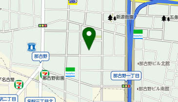 オリックスカーシェア 那古野の地図画像