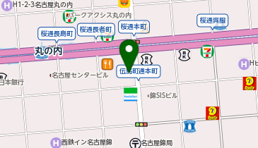 オリックスカーシェア ORE錦二丁目ビルの地図画像