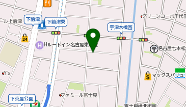 オリックスカーシェア Branche上前津の地図画像