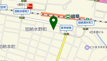 オリックスカーシェア NPC岐阜駅南口の地図画像