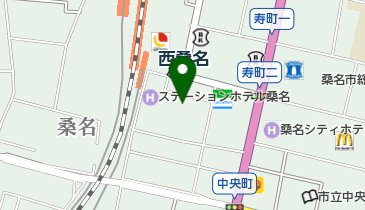 オリックスカーシェア 【閉鎖済】桑名駅前の地図画像