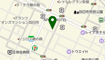 オリックスカーシェア 近鉄四日市駅前の地図画像