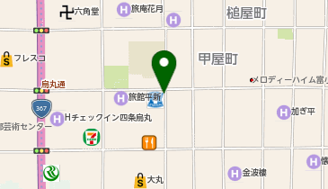 オリックスカーシェア 高倉蛸薬師の地図画像