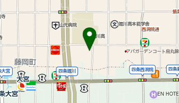 オリックスカーシェア 醒ヶ井(四条醒ヶ井)の地図画像