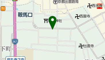 オリックスカーシェア 鞍馬口駅南東の地図画像