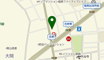 オリックスカーシェア 福島区大開2丁目の地図画像