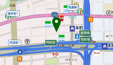 オリックスカーシェア Dパーキング西区西本町1丁目第1の地図画像