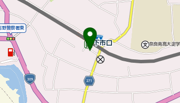 オリックスカーシェア 下市口駅の地図画像