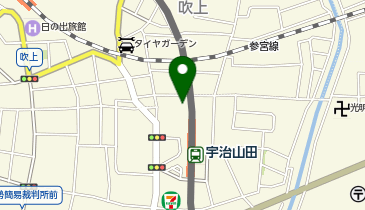 オリックスカーシェア 伊勢・近鉄宇治山田駅の地図画像