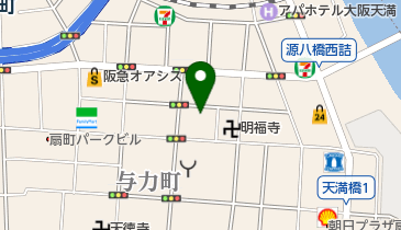 オリックスカーシェア 同心1丁目の地図画像