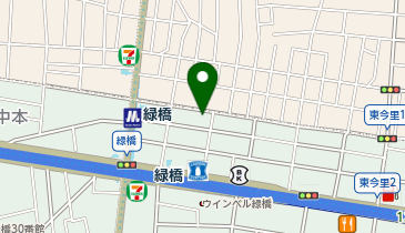 オリックスカーシェア 東中本1丁目の地図画像