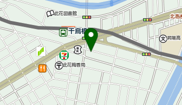 オリックスカーシェア 千鳥橋駅梅香1丁目の地図画像