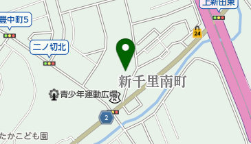 オリックスカーシェア 桃山台駅新千里南町2丁目の地図画像