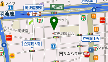 オリックスカーシェア 立売堀3丁目の地図画像