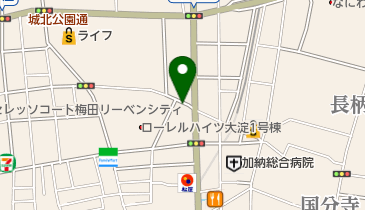 オリックスカーシェア 天神橋筋本庄東2丁目の地図画像