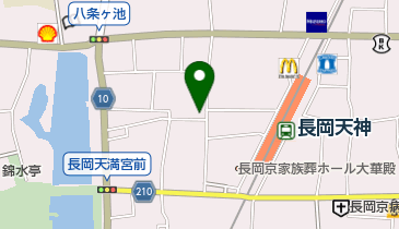 オリックスカーシェア 阪急長岡天神駅西の地図画像