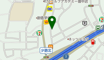 オリックスカーシェア 少路駅西の地図画像