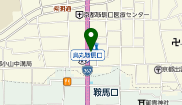オリックスカーシェア 鞍馬口駅北の地図画像
