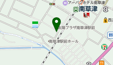 オリックスカーシェア 南草津駅西口の地図画像