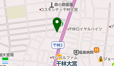 オリックスカーシェア 千林大宮駅北の地図画像