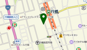 オリックスカーシェア 行橋駅前の地図画像