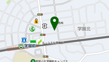 オリックスカーシェア 奈良学園前の地図画像