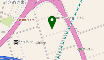 【エネクスフリート】 新潟トラックステーション店(提携店)の地図画像