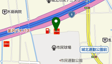 【エネクスフリート】 金沢店の地図画像