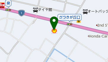 【エネクスフリート】 ルート1水口店の地図画像