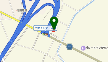 【エネクスフリート】 伊那インター店の地図画像