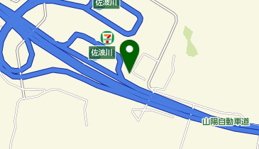 【エネクスフリート】 佐波川SA上り店の地図画像