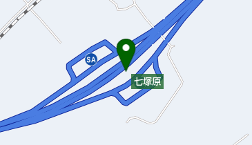 【エネクスフリート】 七塚原SA下り店の地図画像