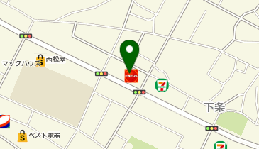 【エネクスフリート】 小松原店(4t以上不可)の地図画像