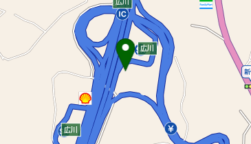 【エネクスフリート】 IDEX 広川SA下り店(提携店)の地図画像