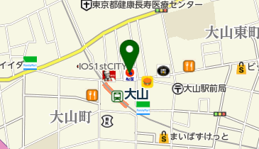 松屋 大山店の地図画像