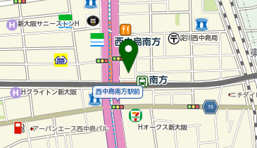 松屋 南方店(マイカリー食堂併設)の地図画像