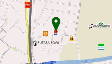 松屋 関大前店の地図画像