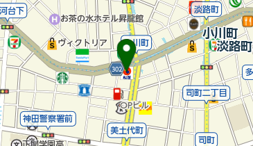 松屋 神田小川町店の地図画像